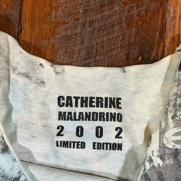 Vintage Catherine Malandrino Harlem Renaissance Graphic Tee Apollo Theatre 2002 - Picture 2 of 5